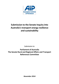 AIP Submission to the Senate Rural and Regional Affairs and Transport References Committee Inquiry