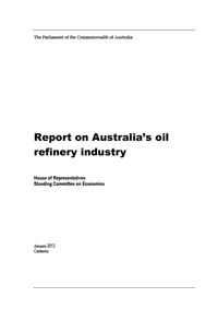 The Oil Refining Industry and Supply Security