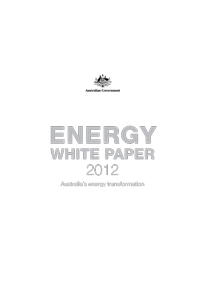 Energy White Paper